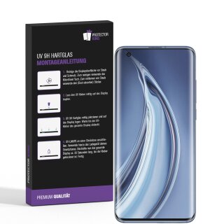 Die Folie MOEX 2x Panzerglas - Schutzfolie, Klar Schutzglas (für Xiaomi Mi 10 Xiaomi Redmi 10c Panzerglas