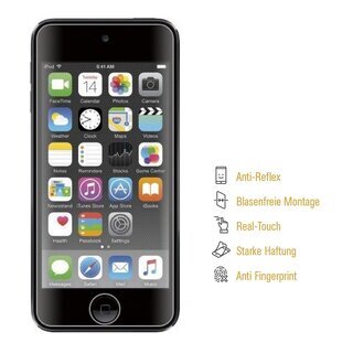 2x Displayschutzfolie fr iPod Touch 7th Generation ANTI-REFLEX Displayfolie MATT