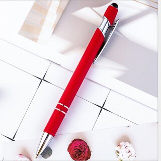 Kugelschreiber Display Touch Pen Stift fr iPad iPhone Samsung Huawei Xiaomi Rot