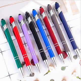 Kugelschreiber Display Touch Pen Stift fr iPad iPhone Samsung Huawei Xiaomi Rot