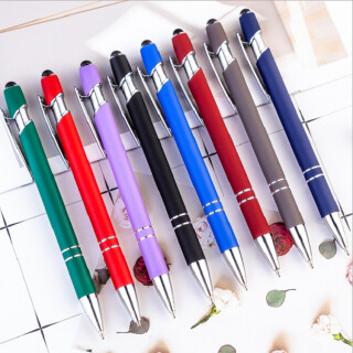 Kugelschreiber Display Touch Pen Stift fr iPad iPhone Samsung Huawei Xiaom Braun
