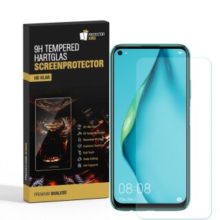 6x 9H Panzerglas für Huawei P40 Lite Displayschutz Panzerfolie Schutzfolie Hartglas Schutzglas Displayglas Tempered Glasfolie Sicherheitsglas Echtglas
