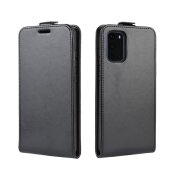 Flip Case Handyhülle für Samsung Galaxy S20 Vertikal Schutzhülle Tasche Cover Schwarz Bumper Smartphone Kartensteckplatz-Kreditkarte-Geldscheine EC-Karte Bank-Karte