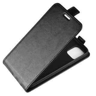 Flip Case Handyhlle fr iPhone 11 Vertikal Schutzhlle Tasche Cover Schwarz Bumper Smartphone Kartensteckplatz-Kreditkarte-Geldscheine EC-Karte Bank-Karte