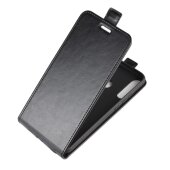 Flip Case Handyhülle für Huawei P40 Lite E Vertikal Schutzhülle Tasche Cover Schwarz Bumper Smartphone Kartensteckplatz-Kreditkarte-Geldscheine EC-Karte Bank-Karte