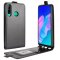 Flip Case Handyhülle für Huawei P40 Lite E Vertikal Schutzhülle Tasche Cover Schwarz Bumper Smartphone Kartensteckplatz-Kreditkarte-Geldscheine EC-Karte Bank-Karte