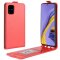 Flip Case Handyhülle  für Samsung Galaxy A51 Vertikal Schutzhülle Tasche Cover RotBumper Smartphone Kartensteckplatz-Kreditkarte-Geldscheine EC-Karte Bank-Karte