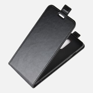 Flip Case Handyhlle fr OnePlus 8 Vertikal Schutzhlle Tasche Cover Schwarz Bumper Smartphone Kartensteckplatz-Kreditkarte-Geldscheine EC-Karte Bank-Karte