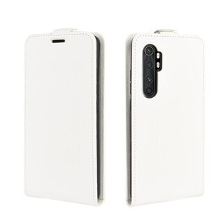 Flip Case Handyhlle fr Xiaomi Mi Note 10 Lite Vertikal Schutzhlle Tasche Cover Wei Bumper Smartphone Kartensteckplatz-Kreditkarte-Geldscheine EC-Karte Bank-Karte