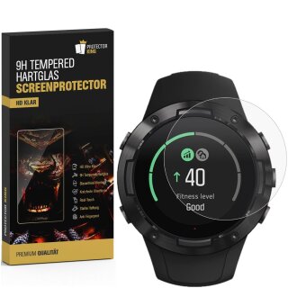 4x 9H Hartglas für Suunto 5 Smartwatch Panzerfolie Displayschutz HD KLAR Panzerglas Schutzglas Schutzfolie Folie