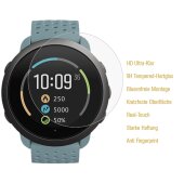 3x 9H Hartglas für Suunto 3 Fitness Smartwatch Panzerfolie Displayschutz HD KLAR Panzerglas Schutzglas Schutzfolie Folie