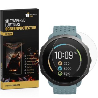 4x 9H Hartglas für Suunto 3 Fitness Smartwatch Panzerfolie Displayschutz HD KLAR Panzerglas Schutzglas Schutzfolie Folie