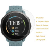 4x 9H Hartglas für Suunto 3 Fitness Smartwatch Panzerfolie Displayschutz HD KLAR Panzerglas Schutzglas Schutzfolie Folie
