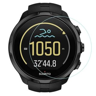 2x 9H Hartglas für Suunto Spartan Sport Wrist HR Panzerfolie Displayschutzfolie HD KLAR Panzerglas