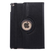 Schutzhülle für iPad 10.2 8 Gen. Tablet Hülle Schutz Tasche Case Cover Schwarz 360 Grad drehbar Rotation Bumper