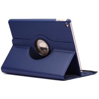 Schutzhlle fr iPad 10.2 8 Gen. Tablet Hlle Schutz Tasche Case Cover Blau 360 Grad drehbar Rotation Bumper