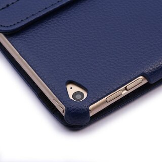 Schutzhlle fr iPad 10.2 8 Gen. Tablet Hlle Schutz Tasche Case Cover Blau 360 Grad drehbar Rotation Bumper