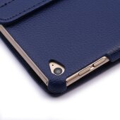 Schutzhülle für iPad 10.2 8 Gen. Tablet Hülle Schutz Tasche Case Cover Blau 360 Grad drehbar Rotation Bumper