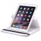 Schutzhülle für iPad 10.2 8 Gen. Tablet Hülle Schutz Tasche Case Cover Weiß 360 Grad drehbar Rotation Bumper