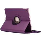 Schutzhülle für iPad 10.2 8 Gen. Tablet Hülle Schutz Tasche Case Cover Lila 360 Grad drehbar Rotation Bumper
