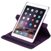 Schutzhülle für iPad 10.2 8 Gen. Tablet Hülle Schutz Tasche Case Cover Lila 360 Grad drehbar Rotation Bumper