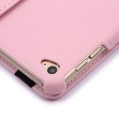 Schutzhülle für iPad 10.2 8 Gen. Tablet Hülle Schutz Tasche Case Cover Pink 360 Grad drehbar Rotation Bumper
