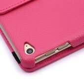 Schutzhülle für iPad 10.2 8 Gen. Tablet Hülle Schutz Tasche Case Cover Rose 360 Grad drehbar Rotation Bumper