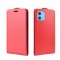 Flip Case Handyhülle für iPhone X/ XS Vertikal Schutzhülle Tasche Cover Rot Bumper Smartphone Kartensteckplatz-Kreditkarte-Geldscheine EC-Karte Bank-Karte