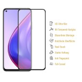 6x 9H Hartglas für Xiaomi Mi 10T FULL COVER Panzerfolie Displayschutz Schwarz HD Panzerglas Schutzglas Schutzfolie