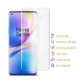 6x Hydropanzerglas für Oneplus 8 Pro HD KLAR FLEXIBLER Displayschutz Schutzglas Hydrogelglas Displayglas Glasfolie Hybridschutzglas