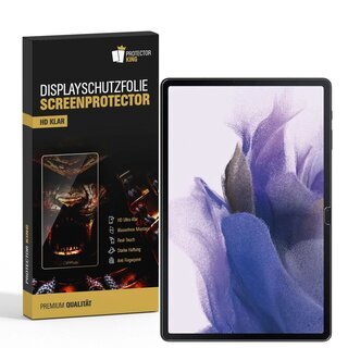 2x Displayfolie fr Samsung Galaxy Tab S7 FULL COVER Displayschutzfolie HD KLAR Schutzfolie
