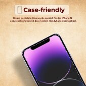 3x 9H Panzerglas für iPhone 12 HD KLAR echtes Tempered Glass Panzerfolie Displayschutz Schutzglas Hartglas Schutzfolie Screen-Protector