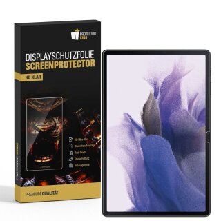 4x Displayschutz für Samsung Galaxy Tab S7 Plus HD klar Schutzfolie Screen-Protector