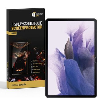 1x Displayfolie fr Samsung Galaxy Tab S7 Plus ANTI-REFLEX Displayschutzfolie MATT Schutzfolie