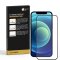 2x 9H Panzerglas für iPhone 12 Mini FULL COVER Schutzglas Hartglas Displayschutz Schutzfolie Panzerfolie HD KLAR Schwarzer Rand
