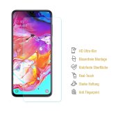 6x 9H Nano-Glass für Samsung Galaxy A20 3D KLAR Anti-Shock Anti-Bruch Anti-Stoß Anti-Schmutz Panzernanoglas Displayschutz Schutzfolie Panzerfolie Panzerglas Screen-Protector