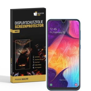 4x Displayschutzfolie für Samsung Galaxy A30 ANTI-REFLEX Displayfolie MATT
