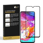 4x 9H Hartglas für Samsung Galaxy A70 FULL COVER...