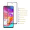 2x 9H Hartglas für Samsung Galaxy A50 FULL COVER Schutzfolie Schutzglas SW Displayglas Tempered Glasfolie Panzerglas Sicherheitsglas Echtglas Displayschutz Panzerfolie