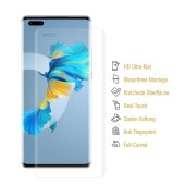 6x Panzerfolie für Huawei Mate 40 Pro FULL COVER Displayschutzfolie HD KLAR