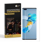 4x Displayfolie fr Huawei Mate 40 FULL COVER CURVED...