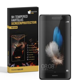4x 9H Hartglasfolie für Huawei P8 Schutzglas Panzerfolie Displayschutzfolie KLAR Panzerglas Schutzfolie