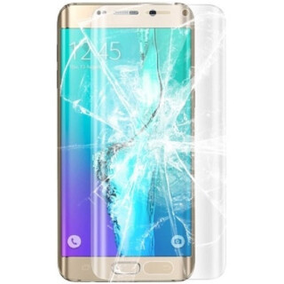 2x Panzerfolie fr Samsung Galaxy S6 Edge FULL COVER Displayschutzfolie HD KLAR