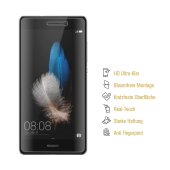 4x Panzerfolie für Huawei P8 ANTI-SCHOCK Displayschutzfolie Displayfolie HD KLAR