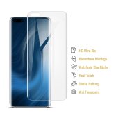 2x Hydrogel-Glass für Huawei P40 Pro Selbstheilend für Micro Kratzer 3D KLAR Panzerfolie Displayschutz Schutzfolie Screen-Protector
