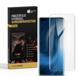 3x Hydrogel-Glass für Huawei P40 Pro Selbstheilend für Micro Kratzer 3D KLAR Panzerfolie Displayschutz Schutzfolie Screen-Protector