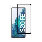 1x 9H Panzerglas für Samsung Galaxy S20 FE FULL COVER Displayschutz Schutzfolie Schutzglas Klar Panzerfolie Displayglas Tempered Hartglas Glasfolie Sicherheitsglas Echtglas