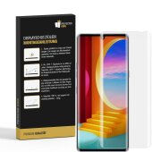4x Displayschutzfolie für LG Velvet FULL COVER...