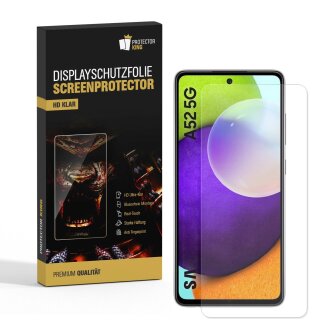 4x Displayschutzfolie für Samsung Galaxy A52 Displayfolie Schutzfolie HD KLAR