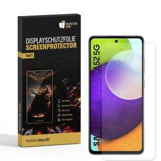 4x Displayfolie für Samsung Galaxy A52 ANTI-REFLEX Displayschutzfolie MATT